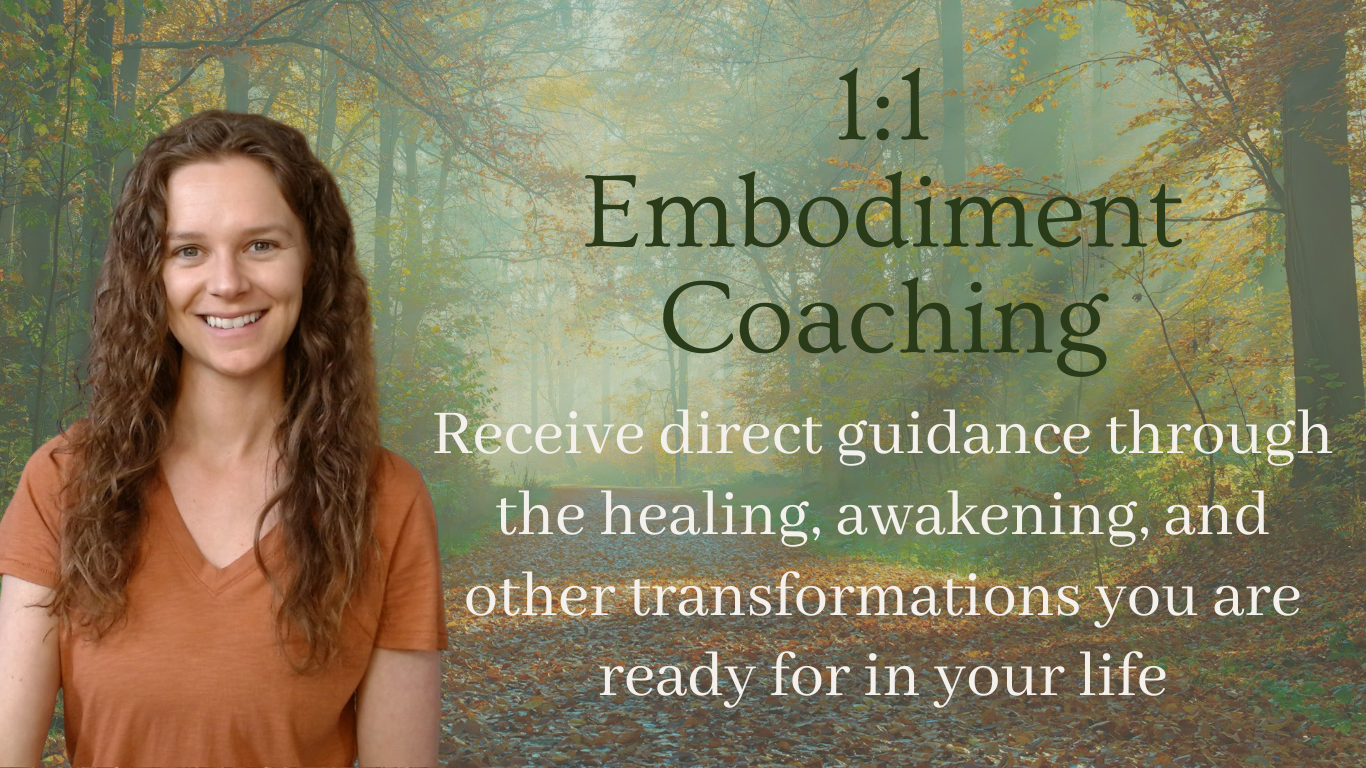 1:1 Embodiment Coaching